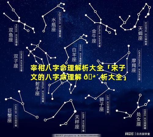 宰相八字命理解析大全「宋子文的八字命理解 🪴 析大全」